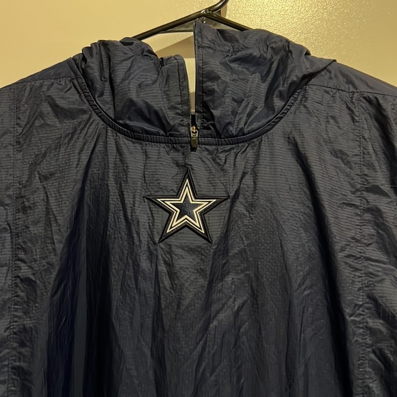 Nike NFL Alpha Fly Rush Windbreaker Jacket Dallas Cowboys Men’s Size Small - Picture 2 of 7